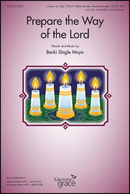 Prepare the Way of the Lord Unison/Two-Part choral sheet music cover Thumbnail
